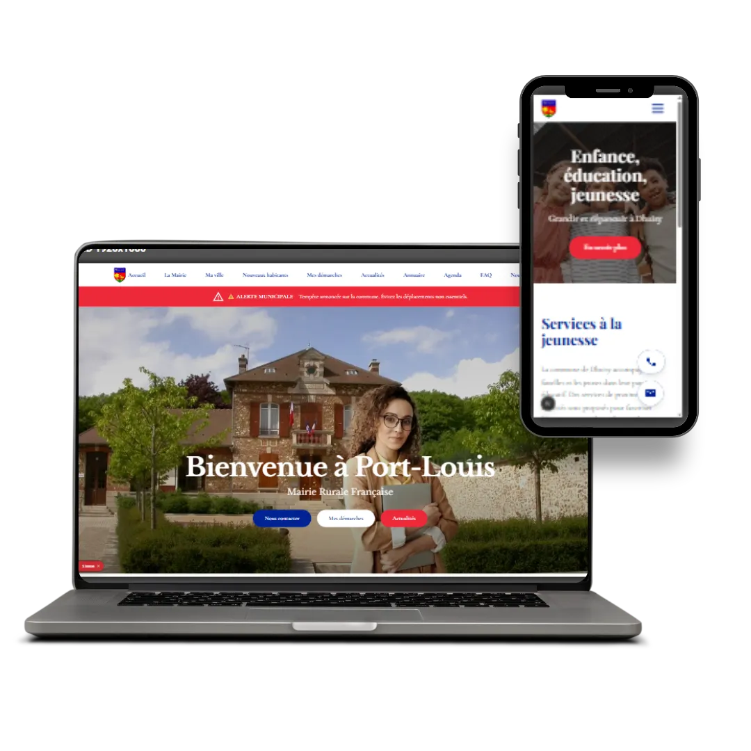 Site web Mairie - Collectivité locale