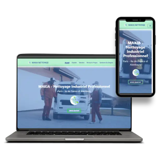 Site web Makia - Restaurant